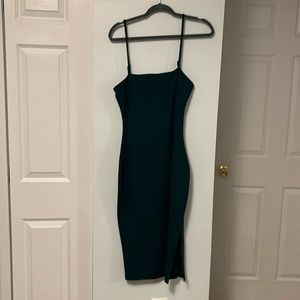 Dark Green Bodycon Dress